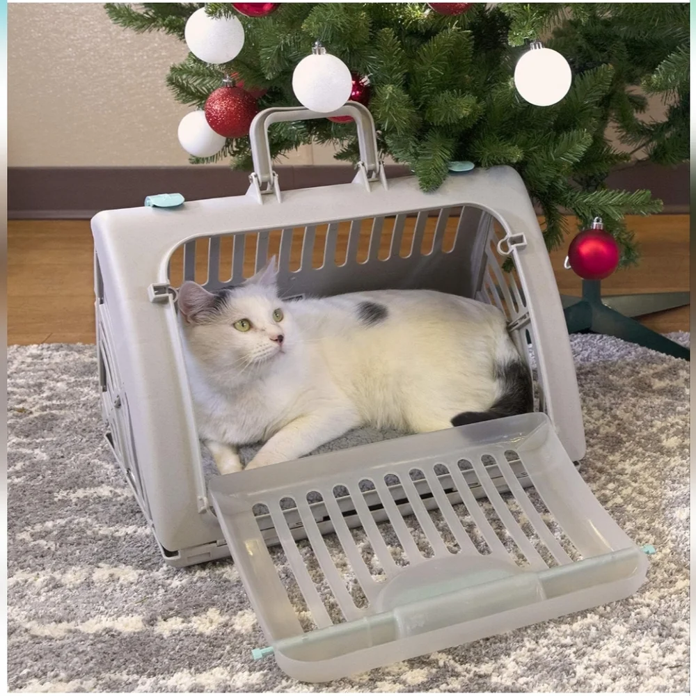 Cat/Small Animal Carrier And Bed
